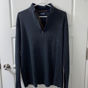 Vintage Chaps Ralph Lauren 1/4 zip fleece pullover size XL